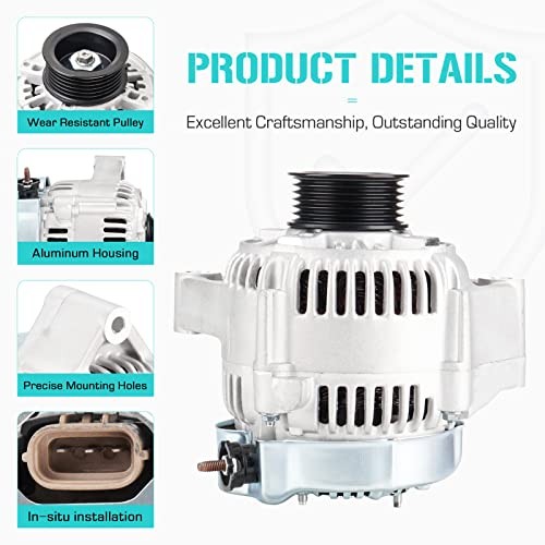 New Alternator Fit for Lexus 4.0L 4.0 Ls400 1995 1996 1997, 27060-50190 101211