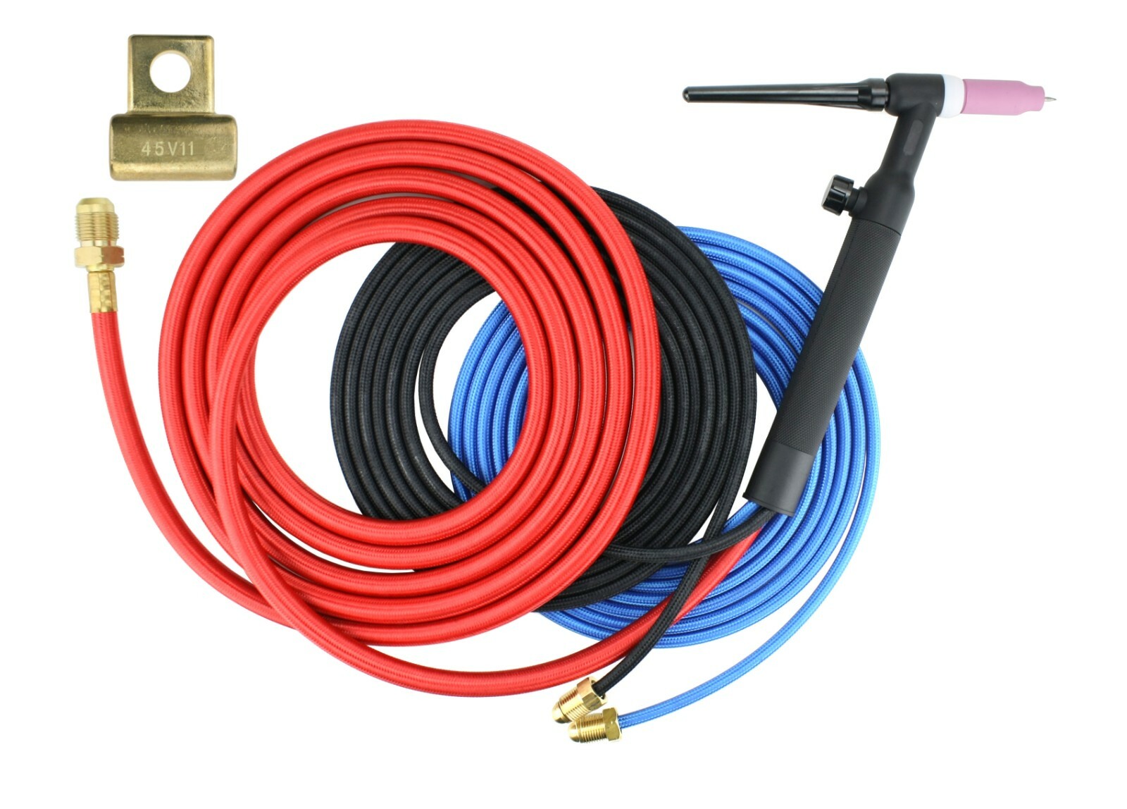 18 Series - 350 Amp - Water Cooled TIG Torch - Stud Connector/Adaptor