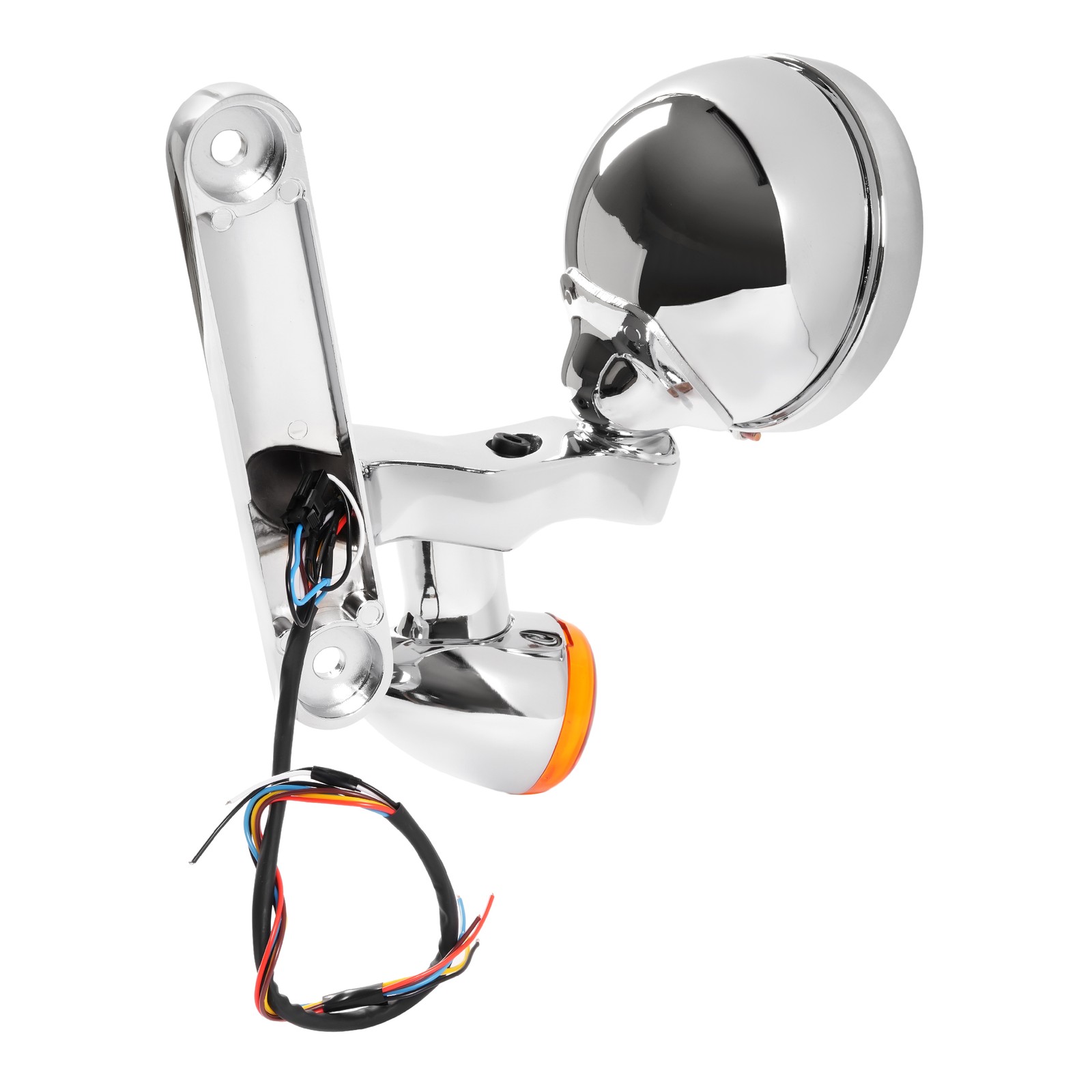 LED Fog Light Turn Signal Spot Bracket For Harley Electra Street Glide FLHX FLHR