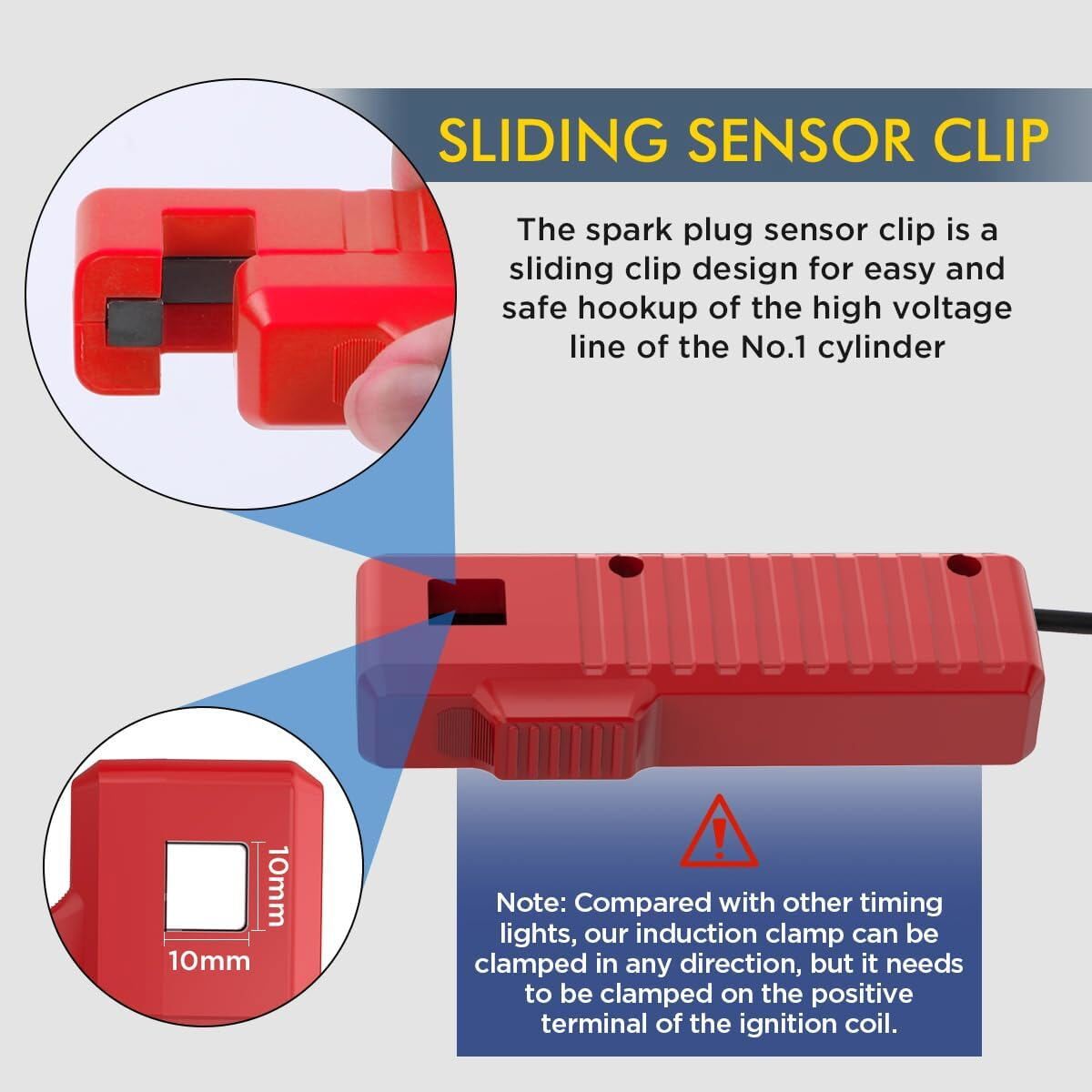 Ignition Timing Light Engine Ignition Timing Strobe lamp 12V for Car Motorcycle