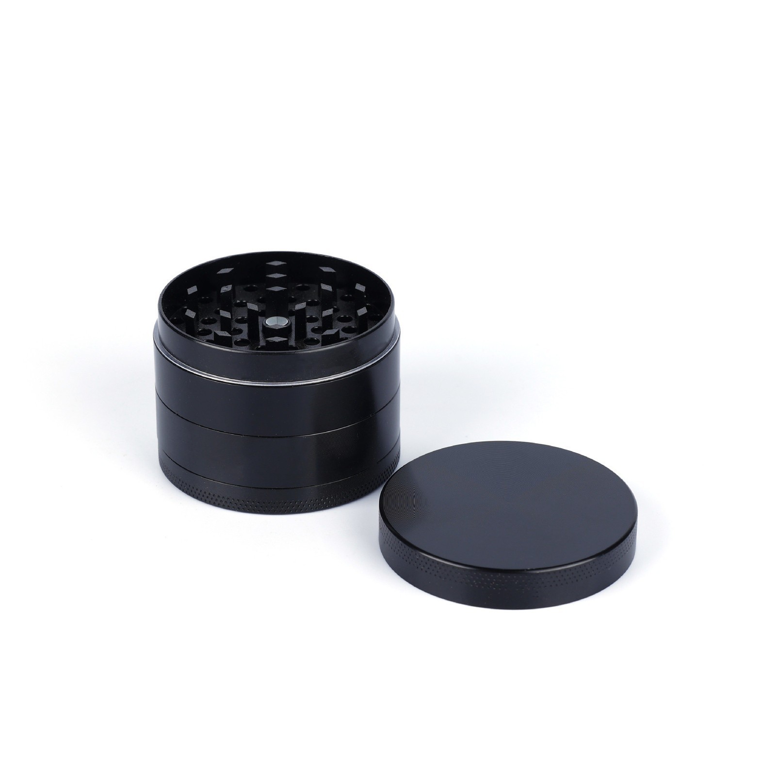 3 inches LARGE Portable Zinc Alloy Grinder Herb & Spice Tobacco Grinder 4 Layer