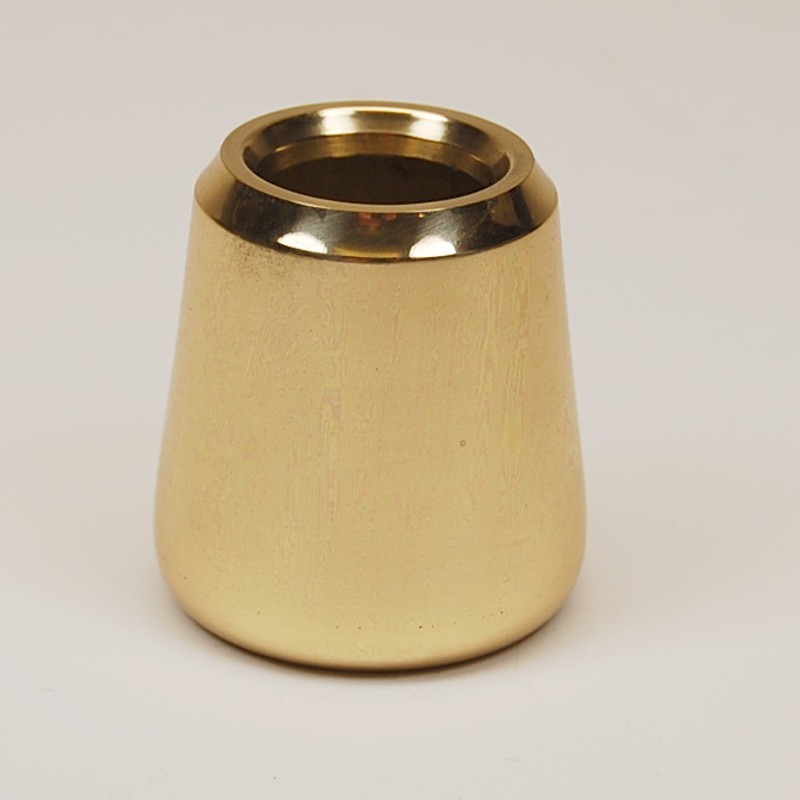 Brass CANDLE FOLLOWERS- Multiple sizes & quantities. WAX SAVER, TOPPERS, BURNERS