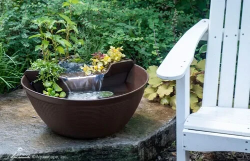 Aquascape AquaGarden Mini Pond Kit in Mocha, New Pond Kit