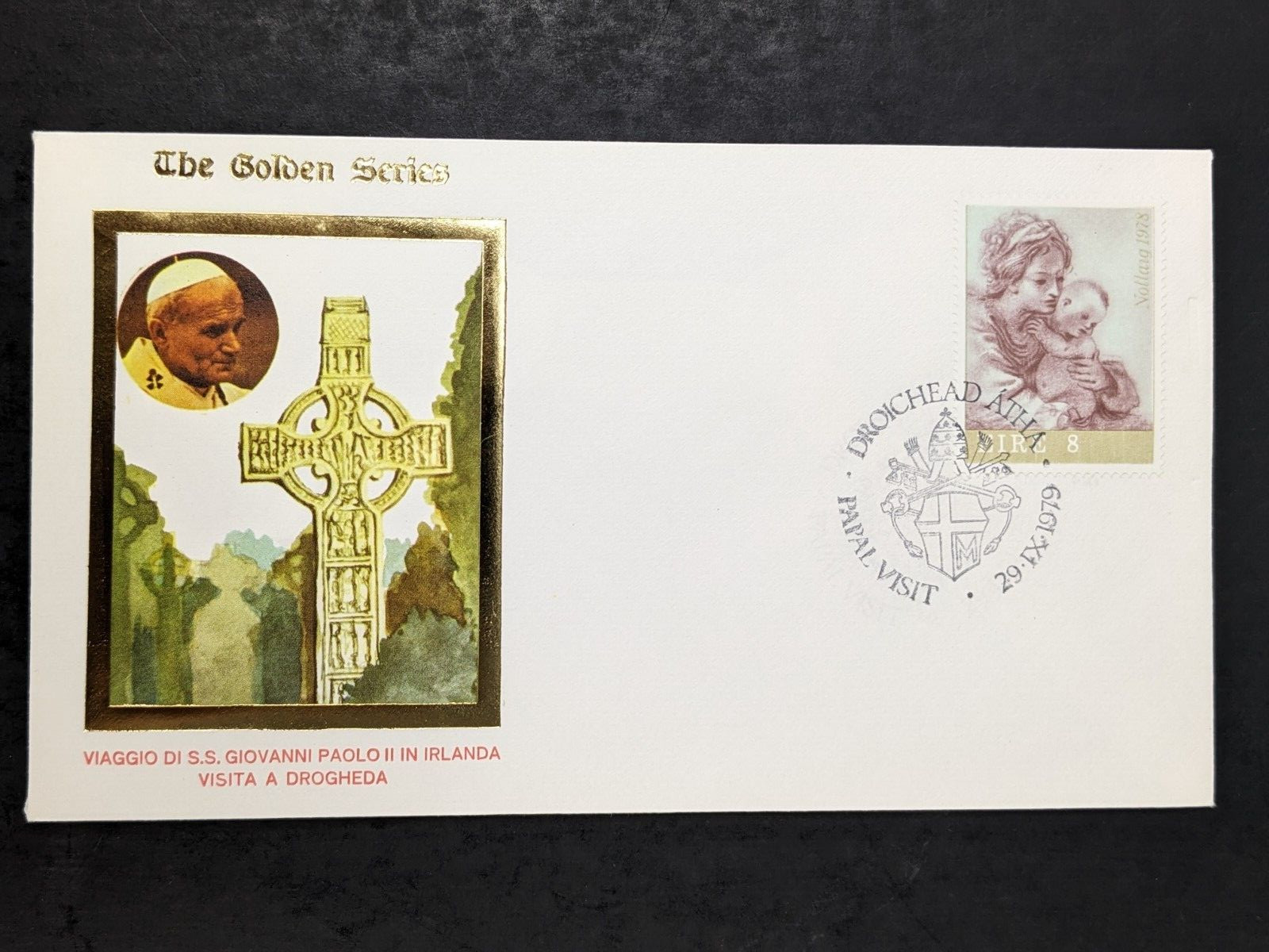 Pope John Paul II, The Golden Series Trip to Ireland, US & UN Covers