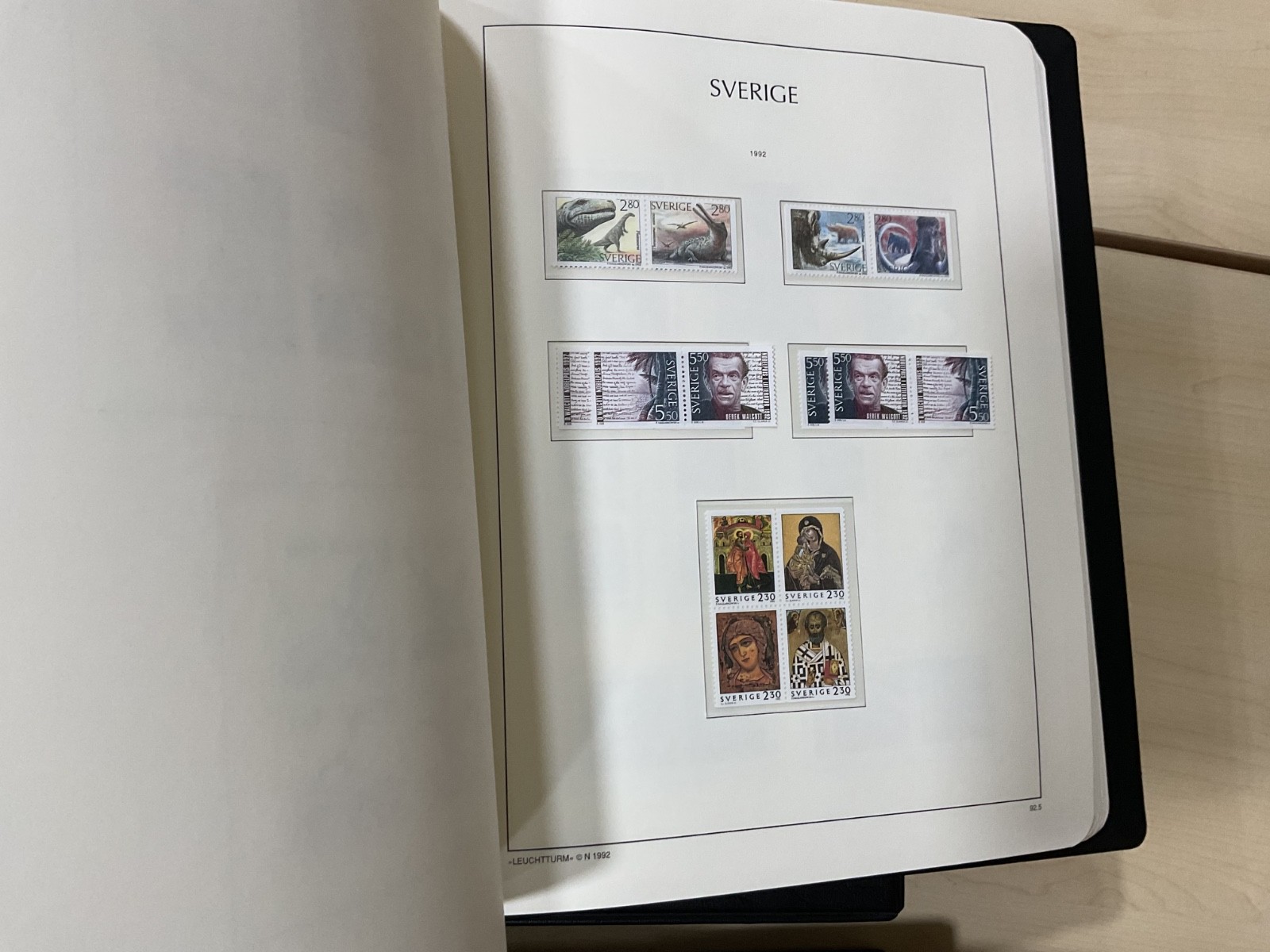 Sweden stamps. 1970 - 2008. 2 Light house albums. G/208*