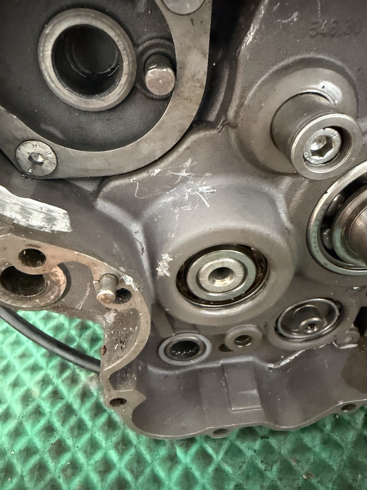 1999 07 KTM 125 250 SX 125SX Engine Crankcase Set Carter Block Half Bottom End