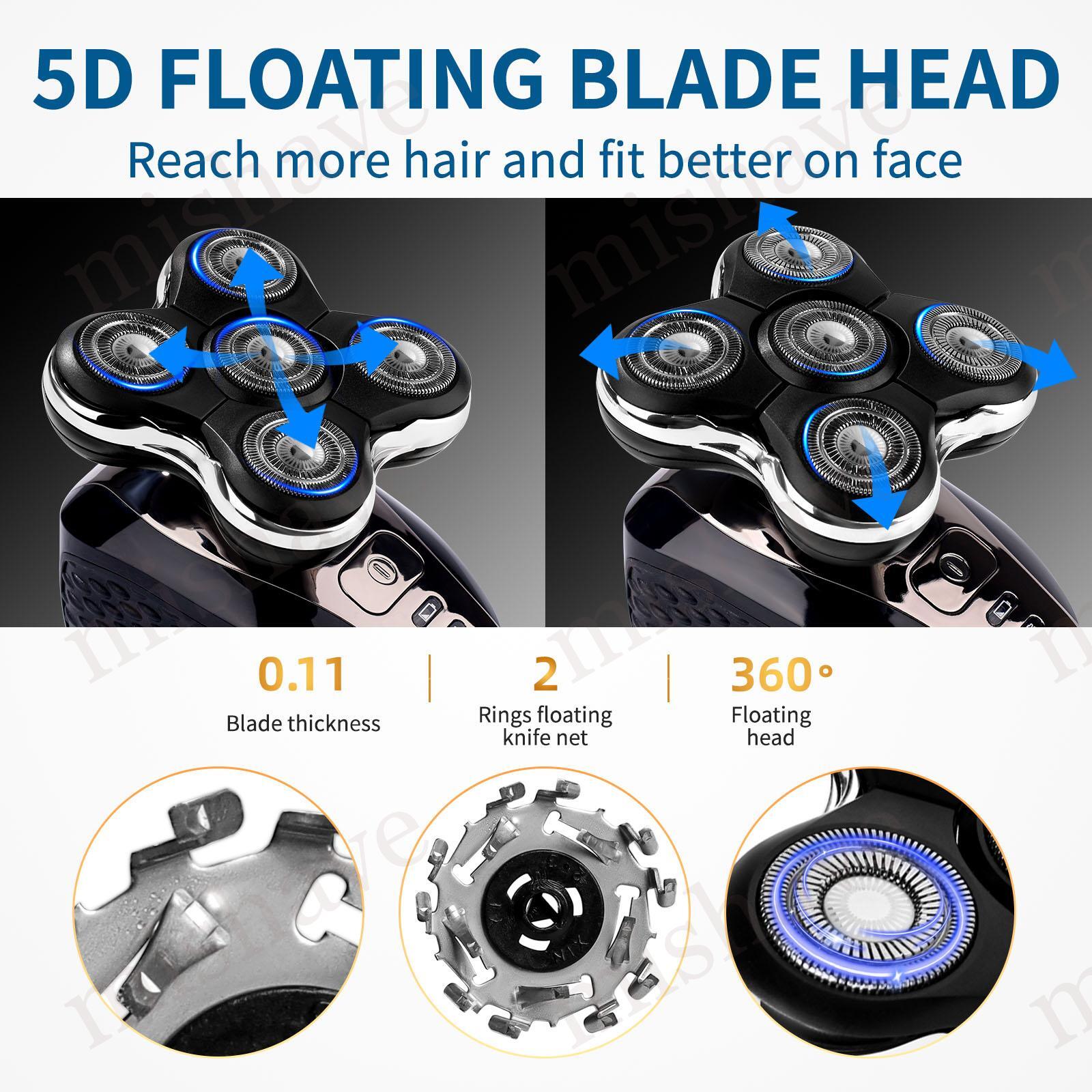 Head Shaver Replacment Heads Compatible with Remington Balder Pro XR7000/XR1500