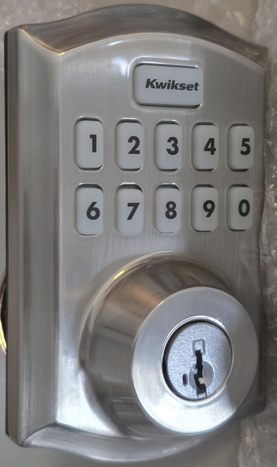 Kwikset Home Connect 620 Z-Wave Plus Smart Lock Satin Nickel 98920-001 - New