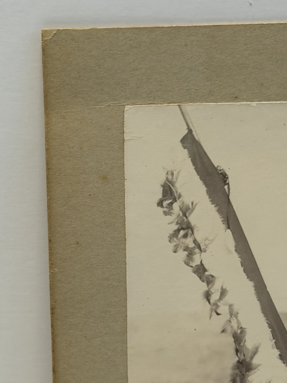 Antique Native American Sioux Indian Photograph of Black Heart; 1880's - 1900's