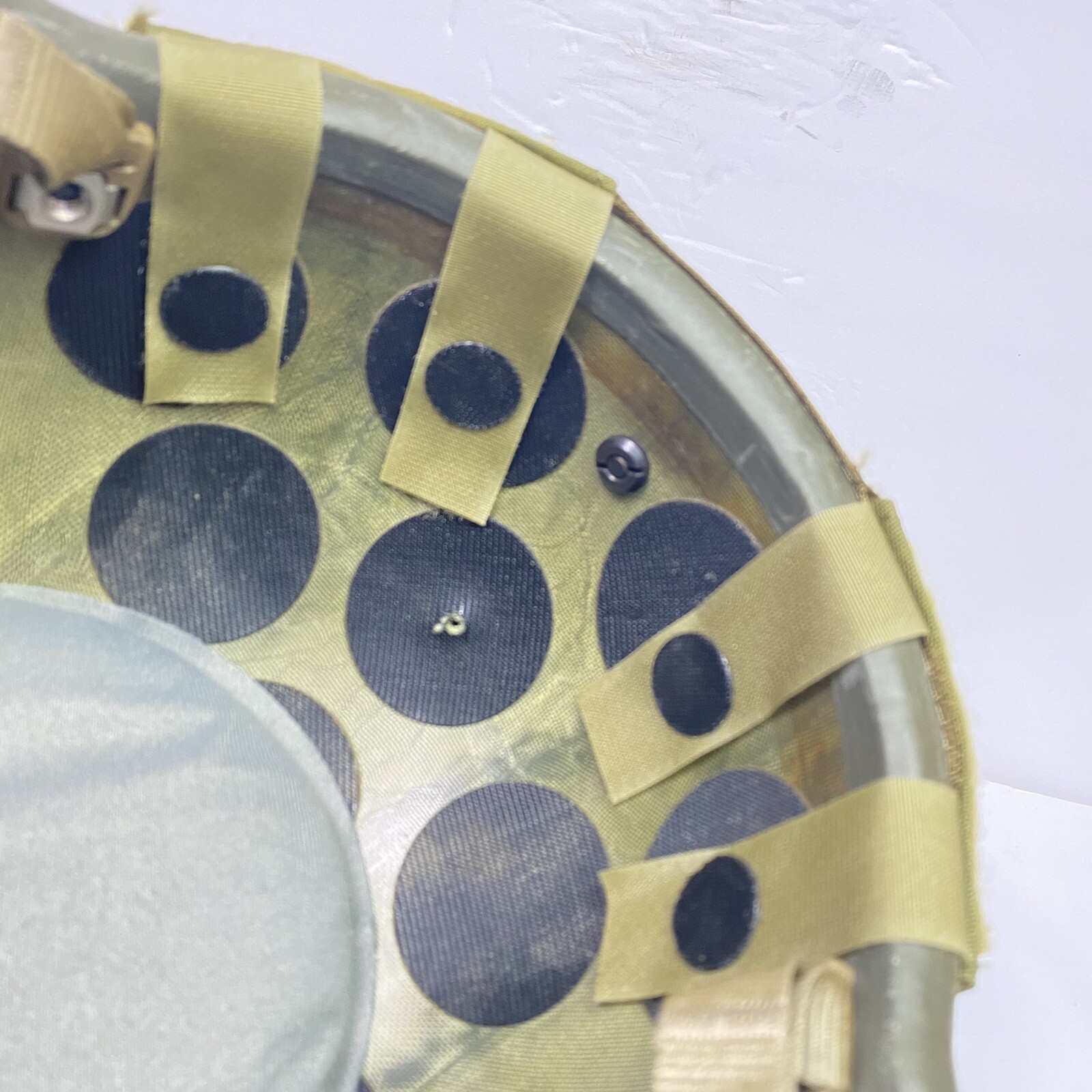 Large OCP MULTICAM ACH MICH ECH HELMET COVER w/ COUNTERWEIGHT POUCH HYBRID MESH