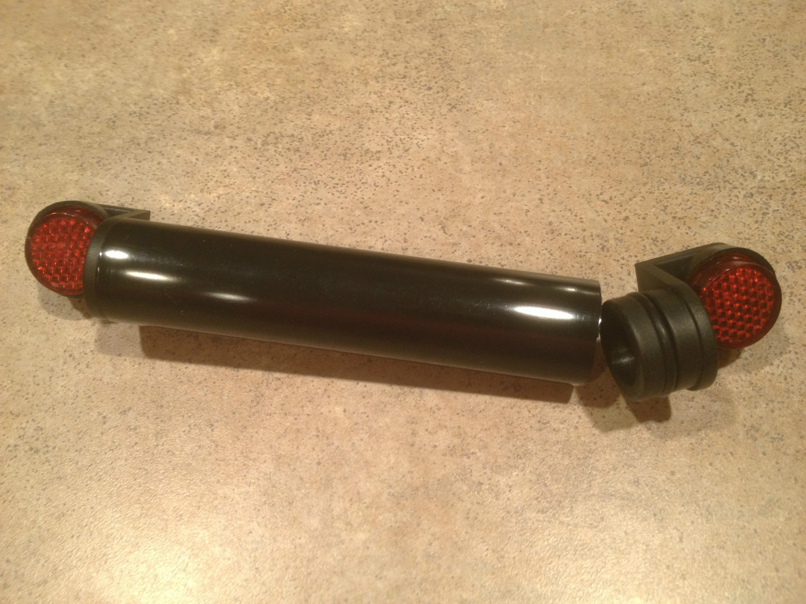 registration holder - stash tube - Harley, Honda, Kawasaki all motorcycles