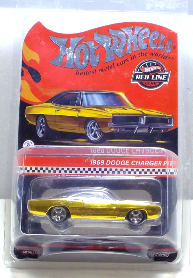 Hot Wheels RLC Red Line Club 1969 Dodge Charger R/T 1:64 Diecast