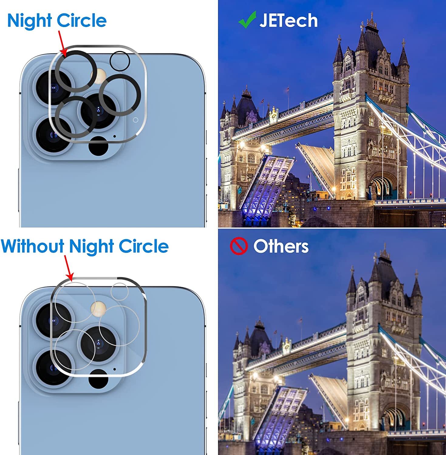 Camera Lens Protector For iPhone 15 14 13 12 11 Pro Max Min Tempered Glass Cover