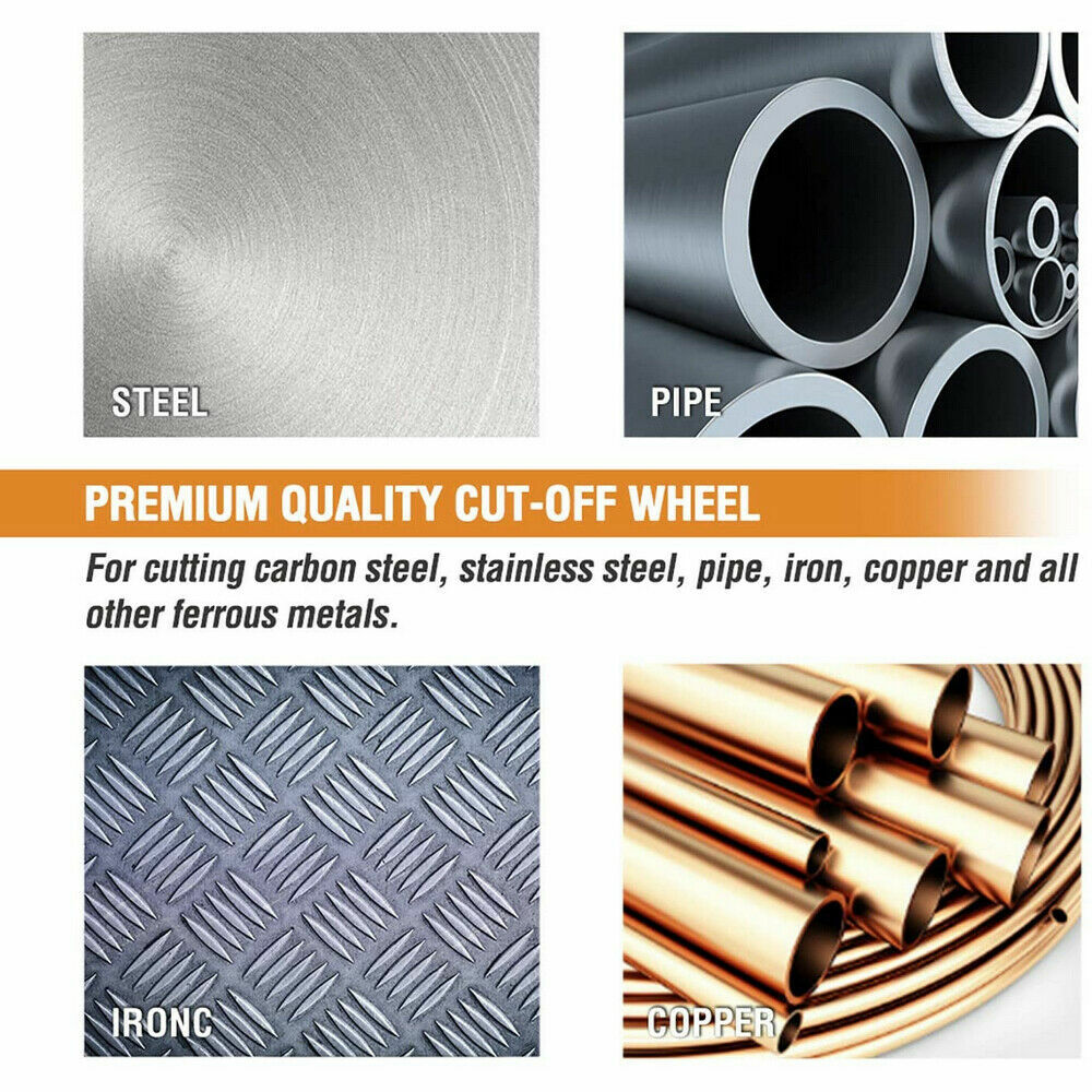 50 Pack 3 inch x1/16"x3/8" Cut Off Wheels Die Grinder Metal Steel Cutting Disc