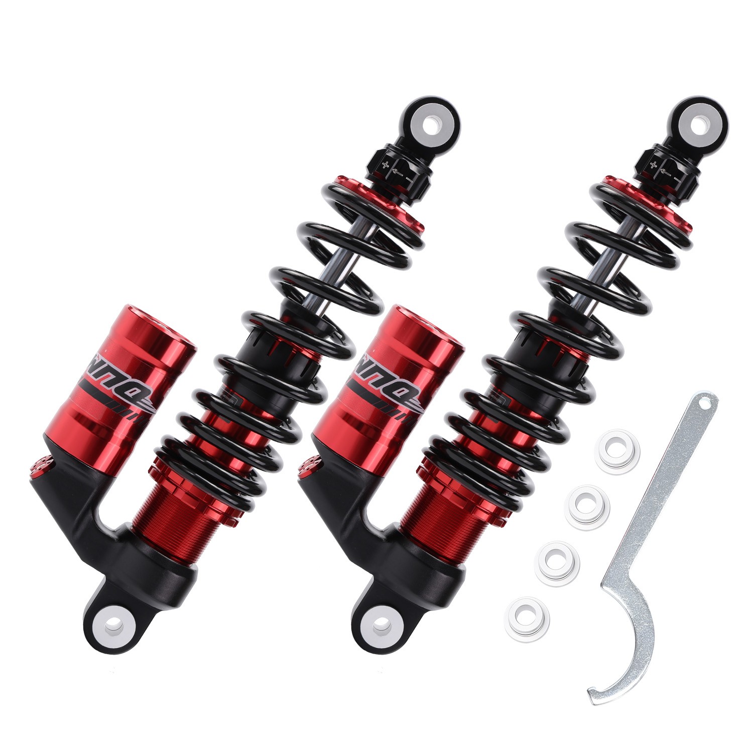 Stage 3 Front Shocks Absorbers Spring for 2003-2014 Suzuki Quadsport Z400 LTZ400