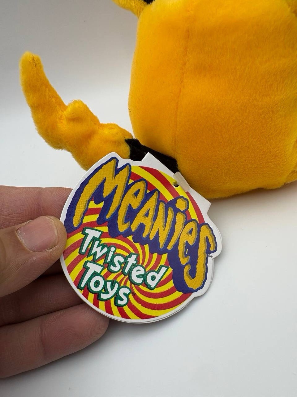 Meanies Dopeyman Twisted Toys Infamous Series 1 Plush Doll Pokemon NWT Vintage