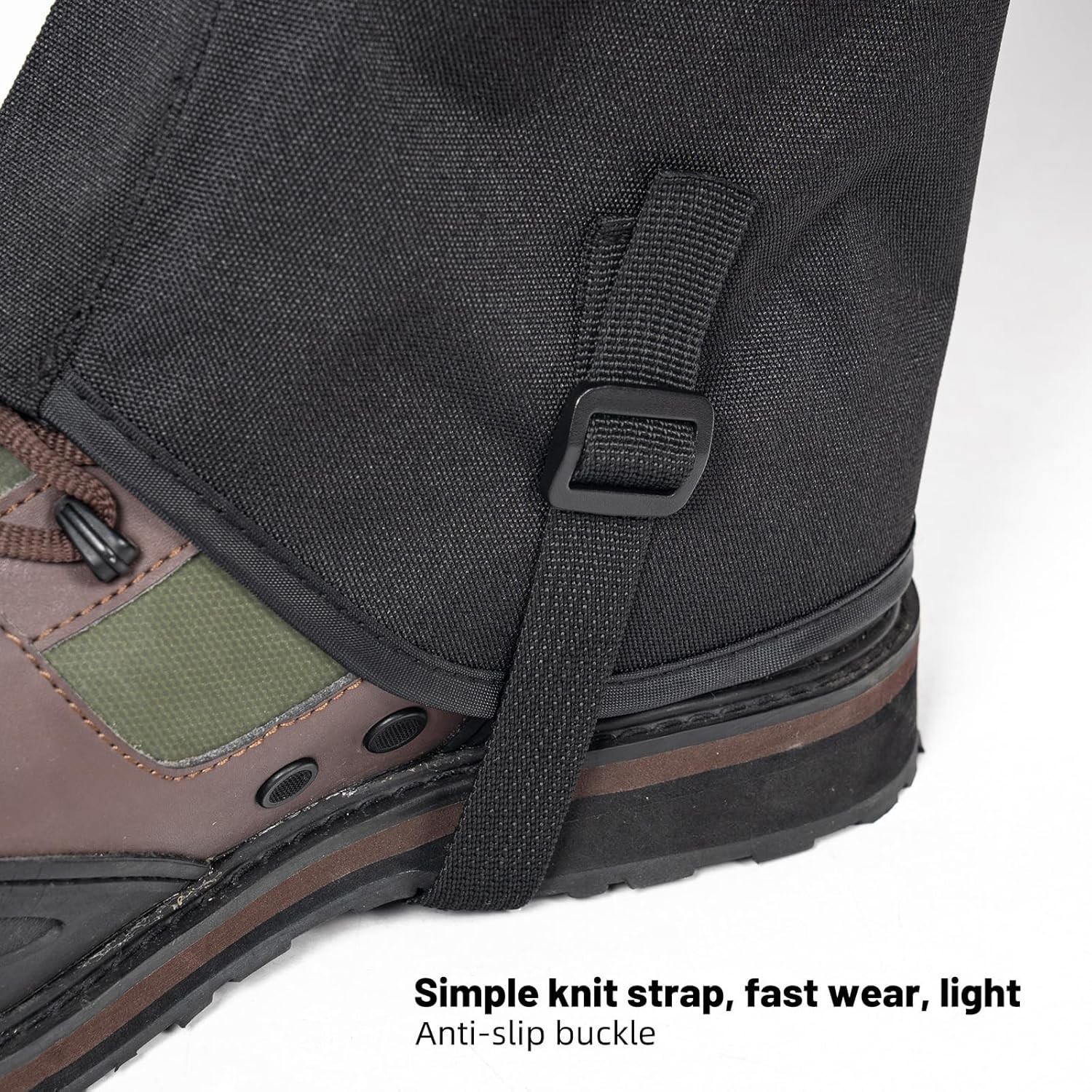 Leg Gaiters – Waterproof and Adjustable Snow Boot Gaiters for Hiking, Walking,