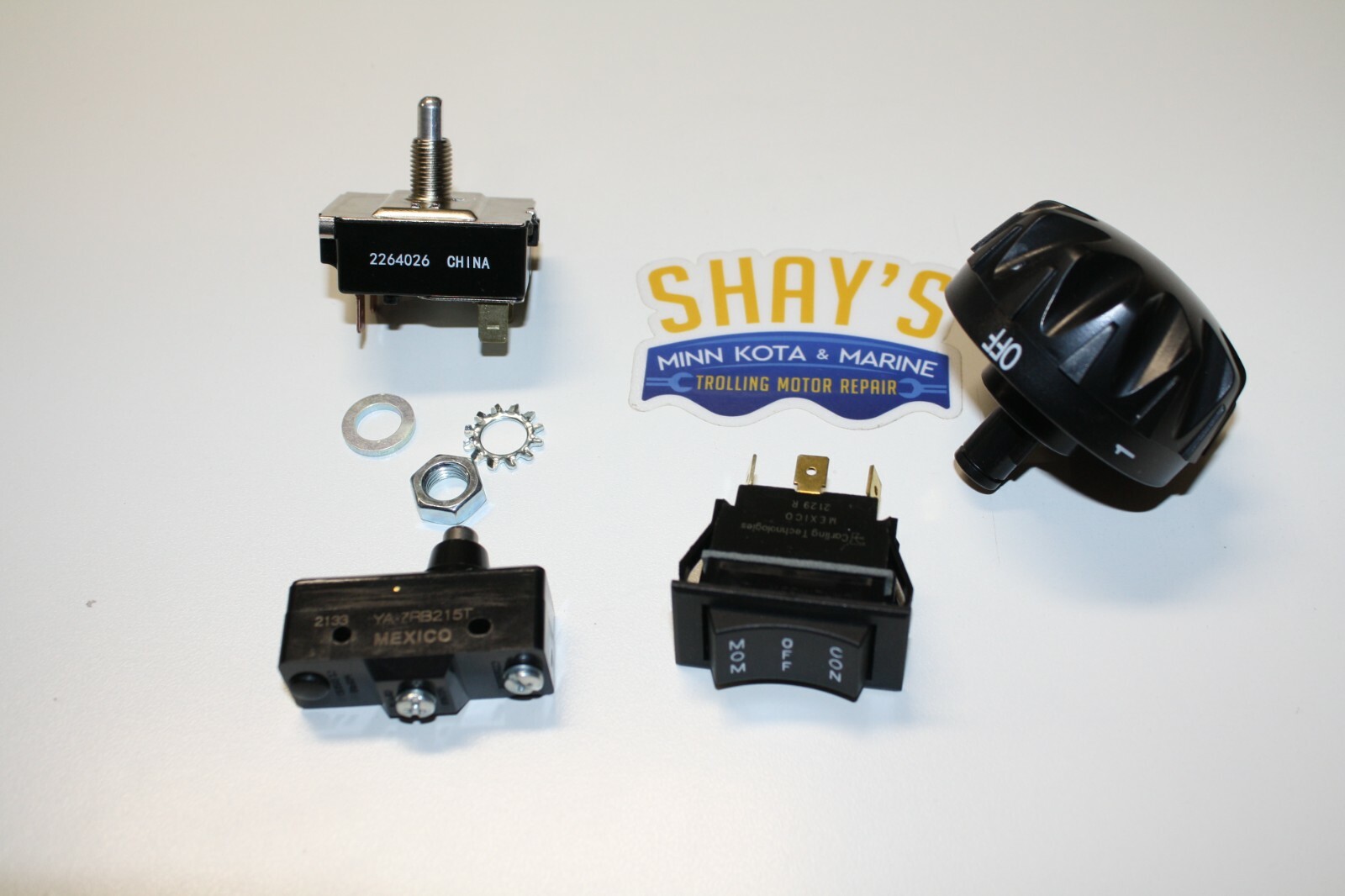 Minn Kota Switch Replacement Kit - 5-Speed Foot-Op - 2264040, 2254031, 2884026