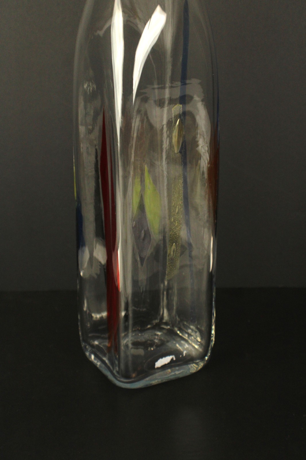 Vintage Tall Signed Blenko 2006 18 3/4"H x 4"W