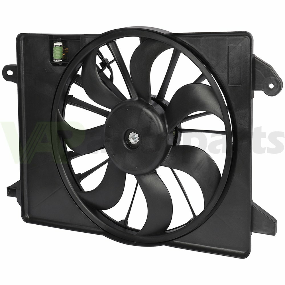 Radiator Cooling Fan Assembly For 2009-17 Dodge Charger Challenger Chrysler 300