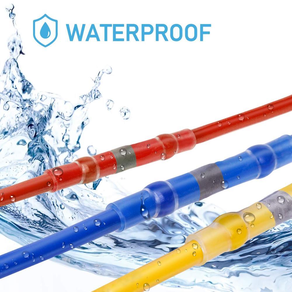 1000PCS Waterproof Solder Stick Seal Sleeve Heat Shrink Butt Wire Connectors Kit