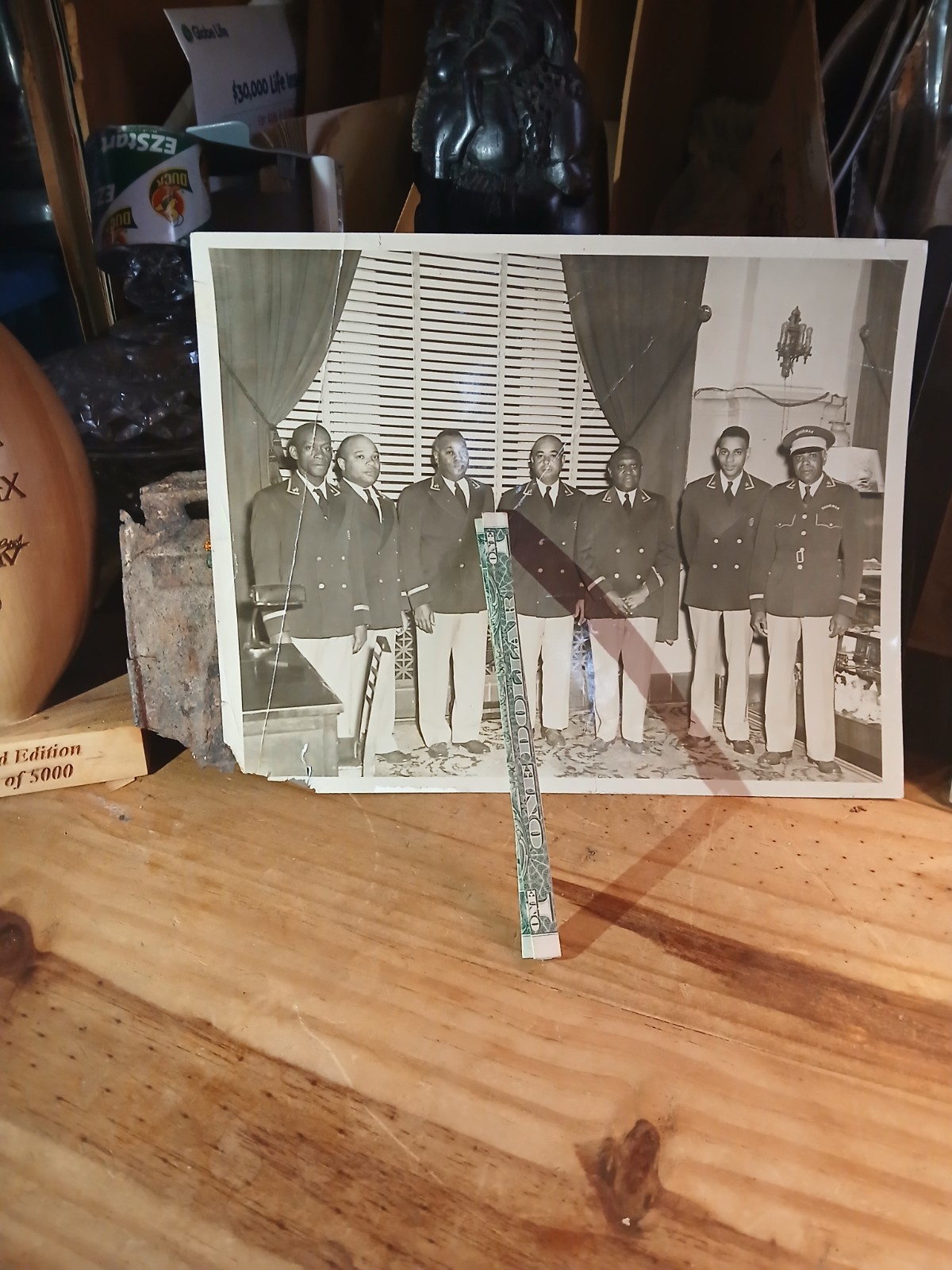 Antique African American * COLORED MALE DOORMANS* COLUMBIA SOUTH CAROLINA