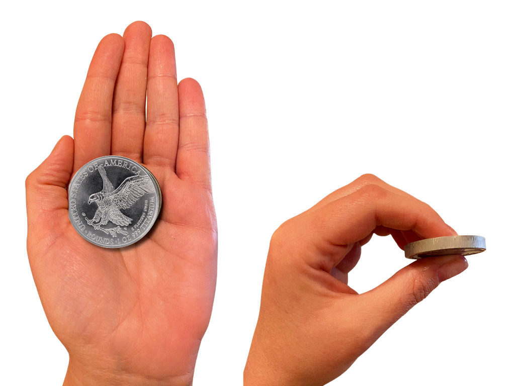 2025 American Eagle Liberty Walking Coin TROY OUNCE OZ .999 Pure TITANIUM Round