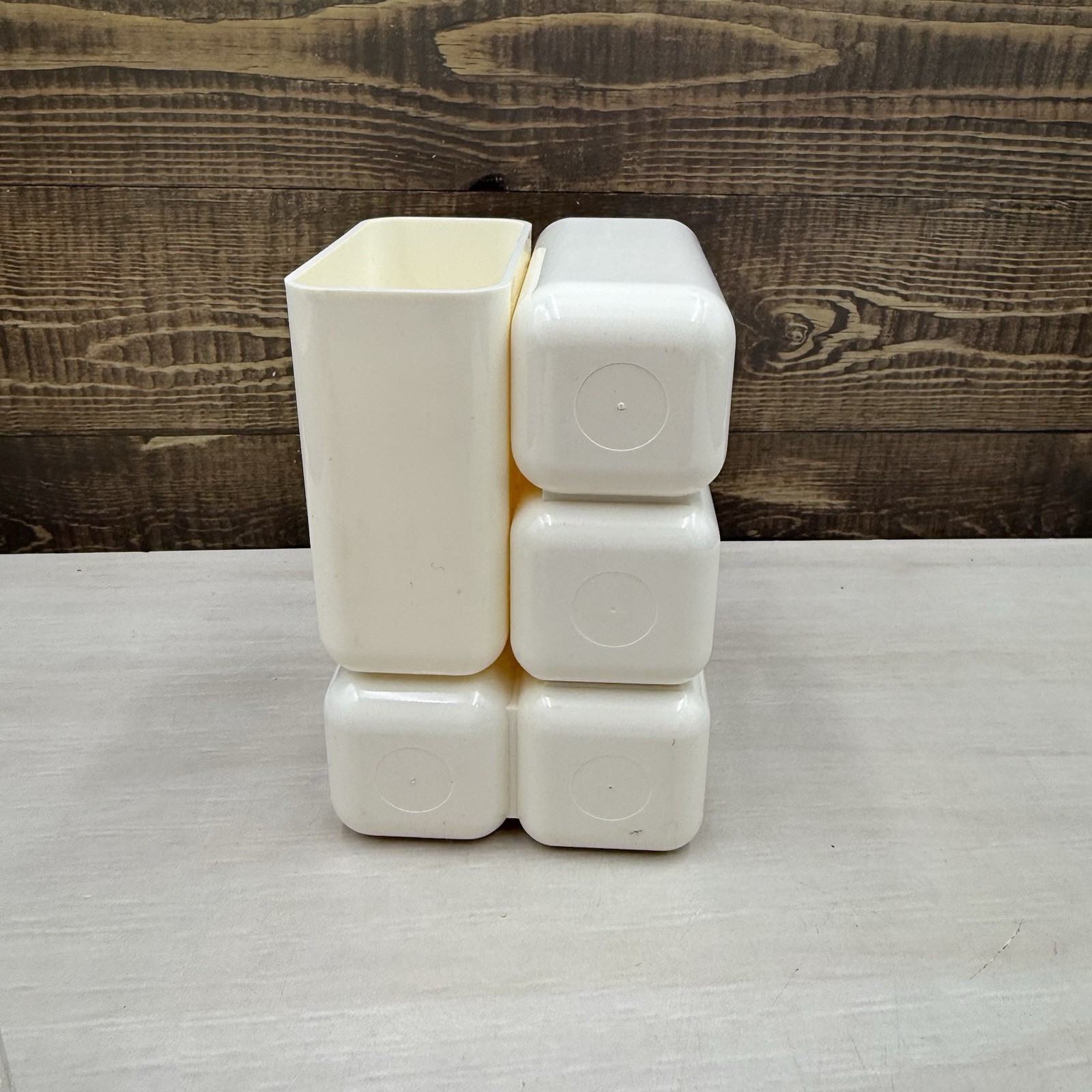 Vintage 1970s Modernism Mid Century Modern Tidy Caddy Desk Organizer Butterfly