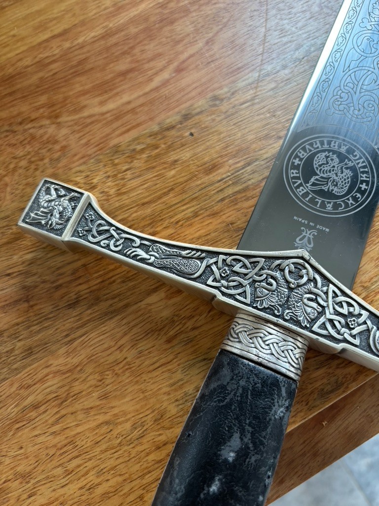 "Marto from Spain" Excalibur King Arthur Sword (With Original Booklet + Receipt)