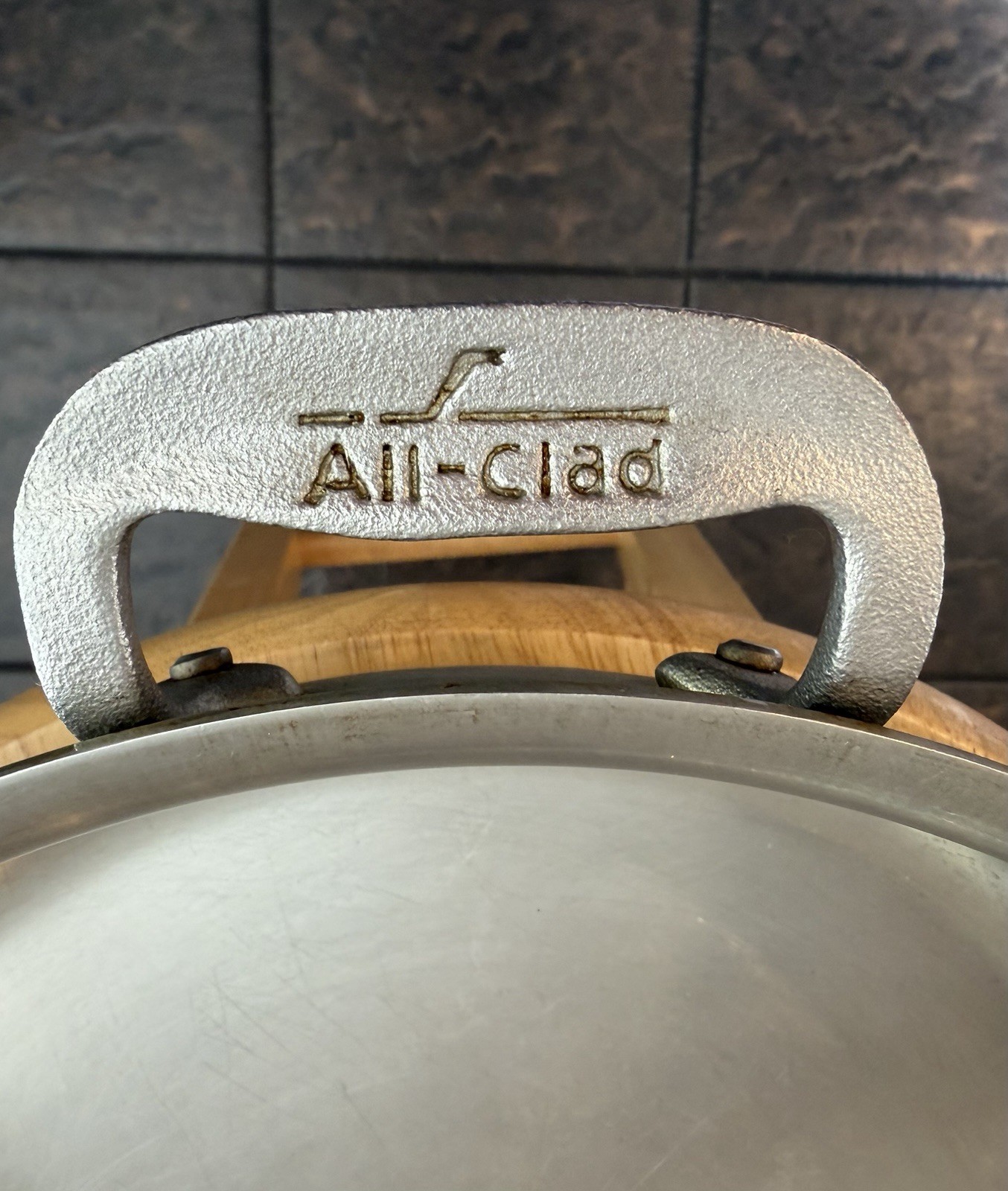 ALL-CLAD 3 Qt 11" Saute Pan Original MASTER CHEF 403 Stainless Vintage *No Lid*