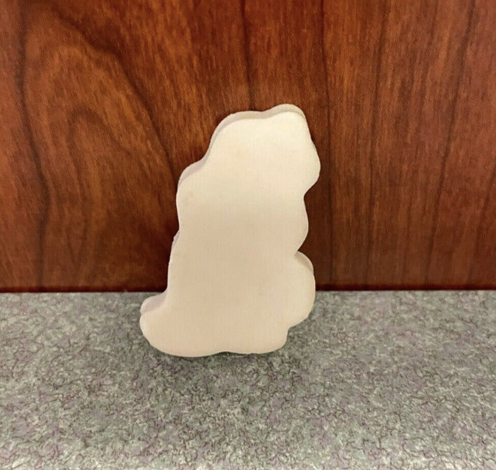 Vintage 2" Rubber Dinosaur w Sunglasses Eraser Dancing Green Retro 80s 90s