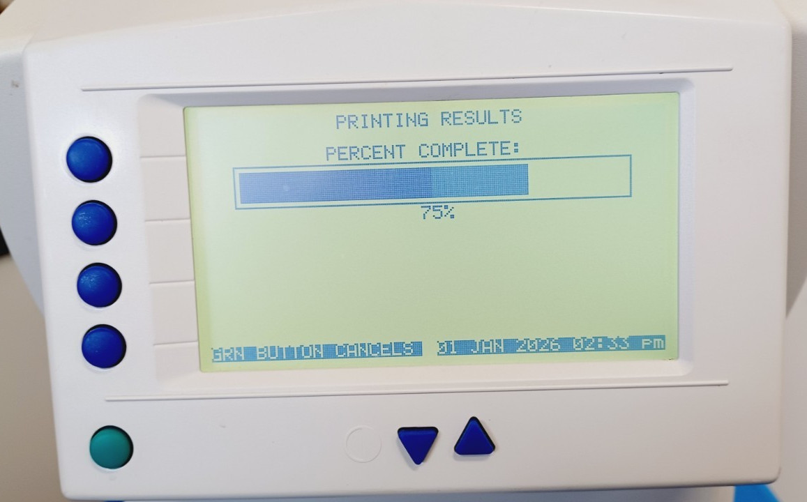 Carl Zeiss Humphrey FDT 710 Visual Field Analizer used no respond bottom clicker