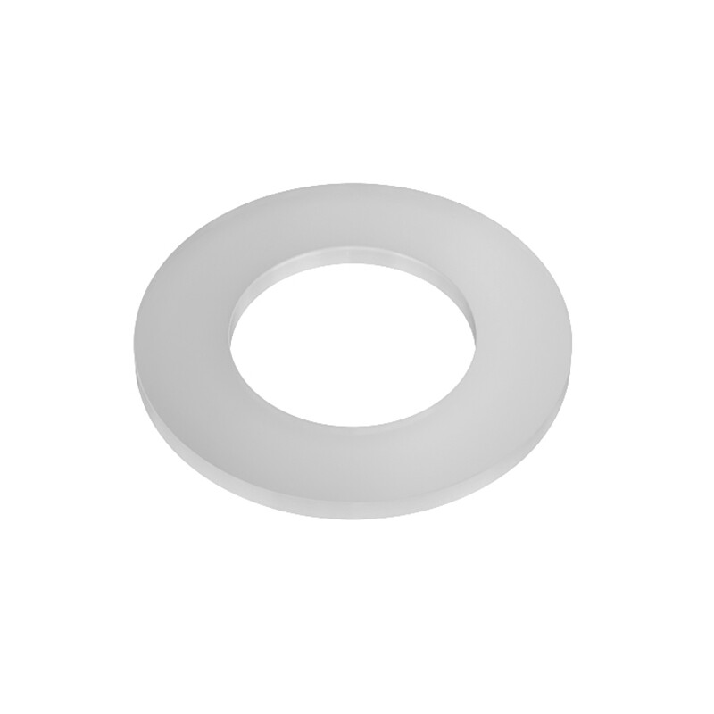 White Silicone Rubber Washer Seal Gaskets Flat O Ring High Temp Pad 3mm Thick