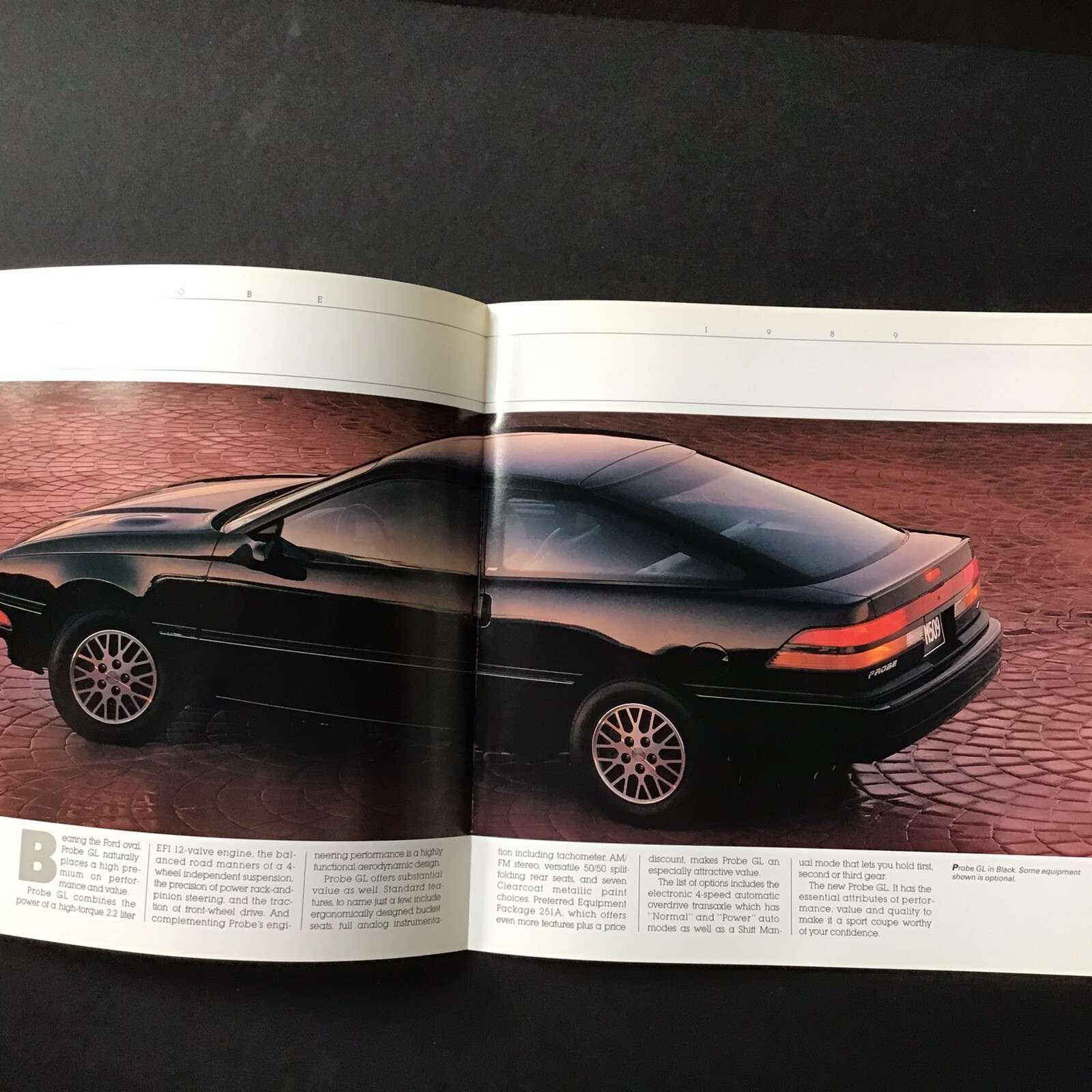 1989 Ford Probe Dealer Sales Brochure - Ford Motor Company
