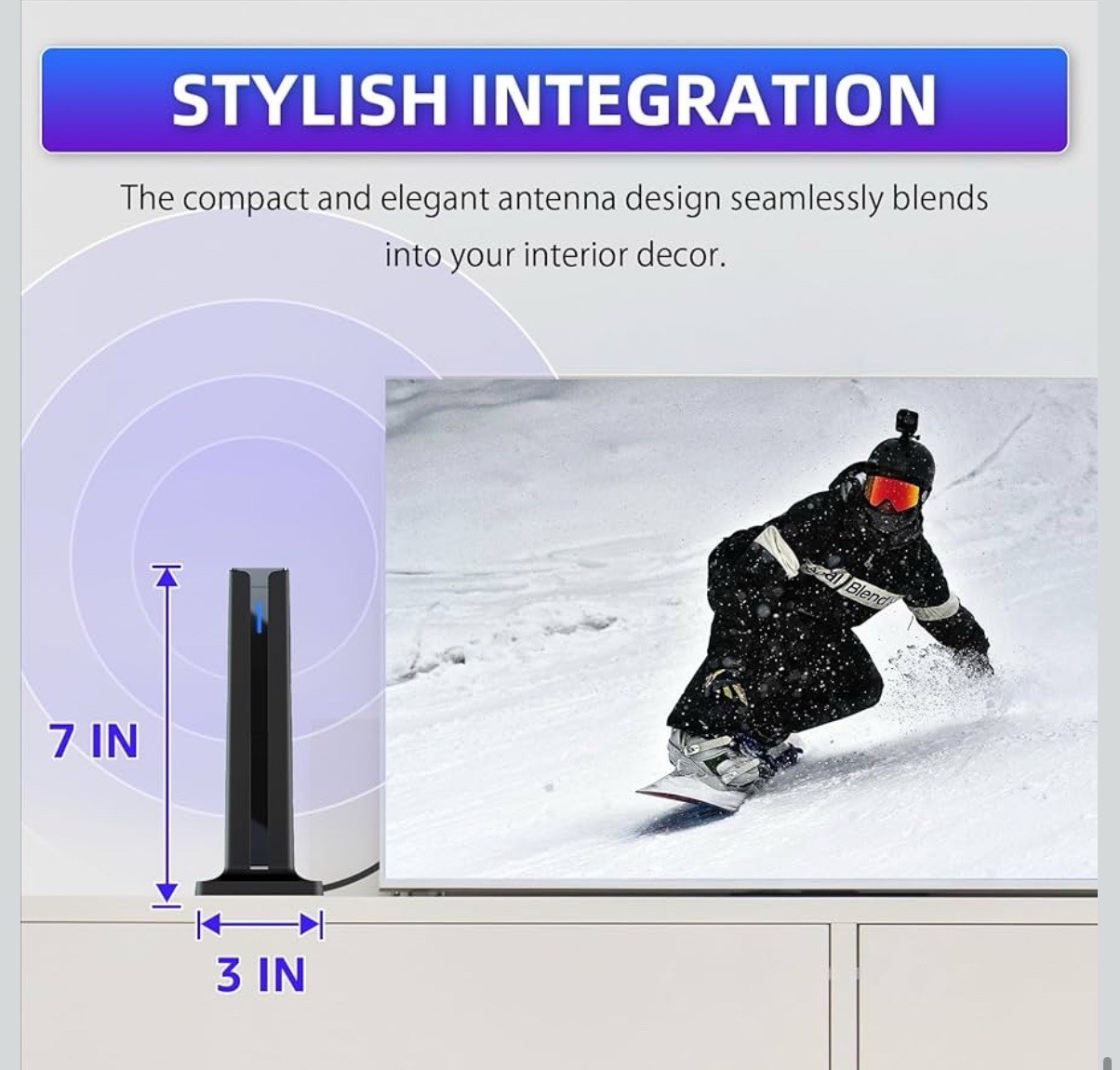 Digital TV Antenna for Smart TV Indoor,2025