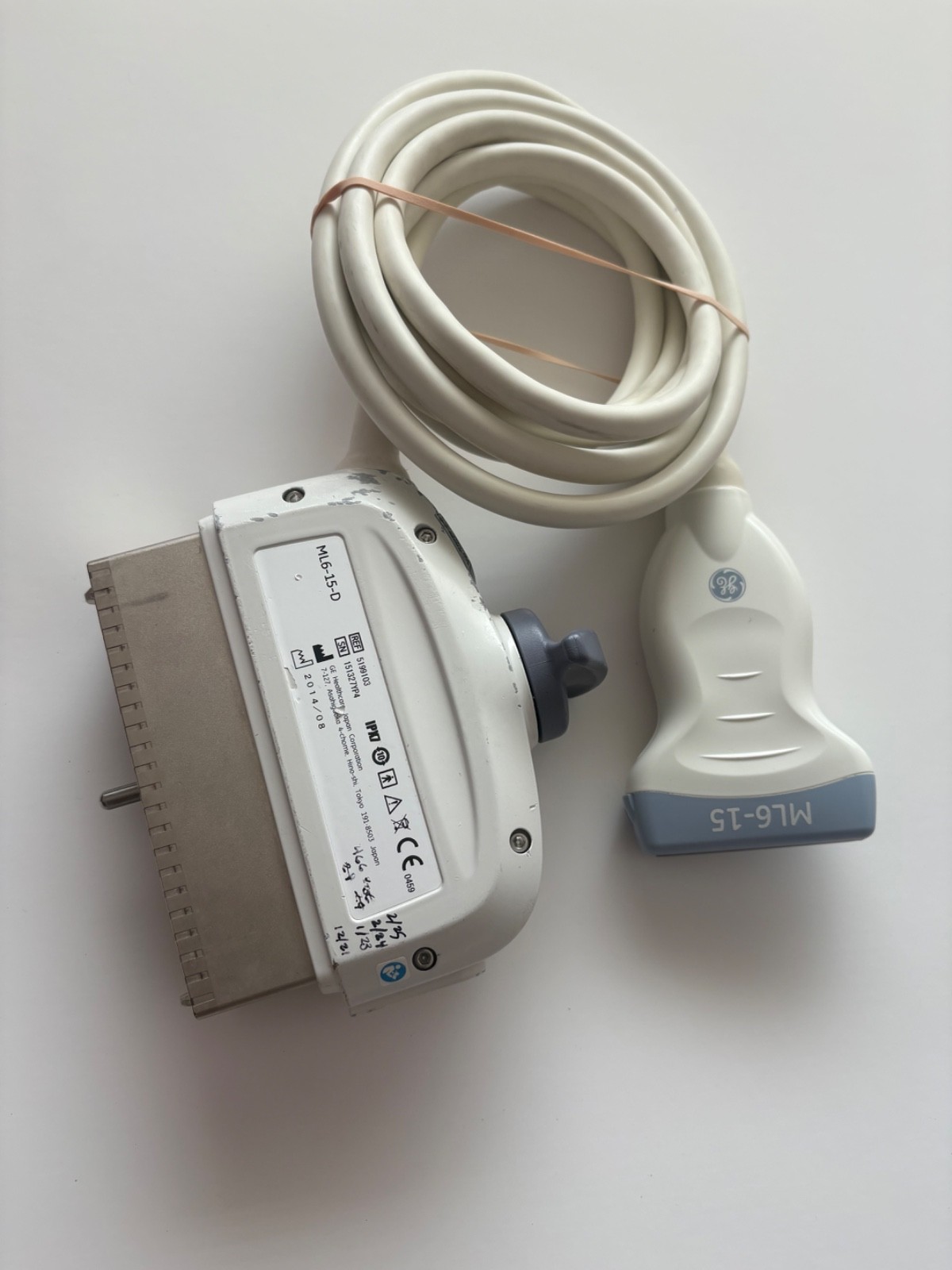 GE ML6-15-D Probe REF 5199103, SN 151327YP4, MFR Date 2014/08 * See Description