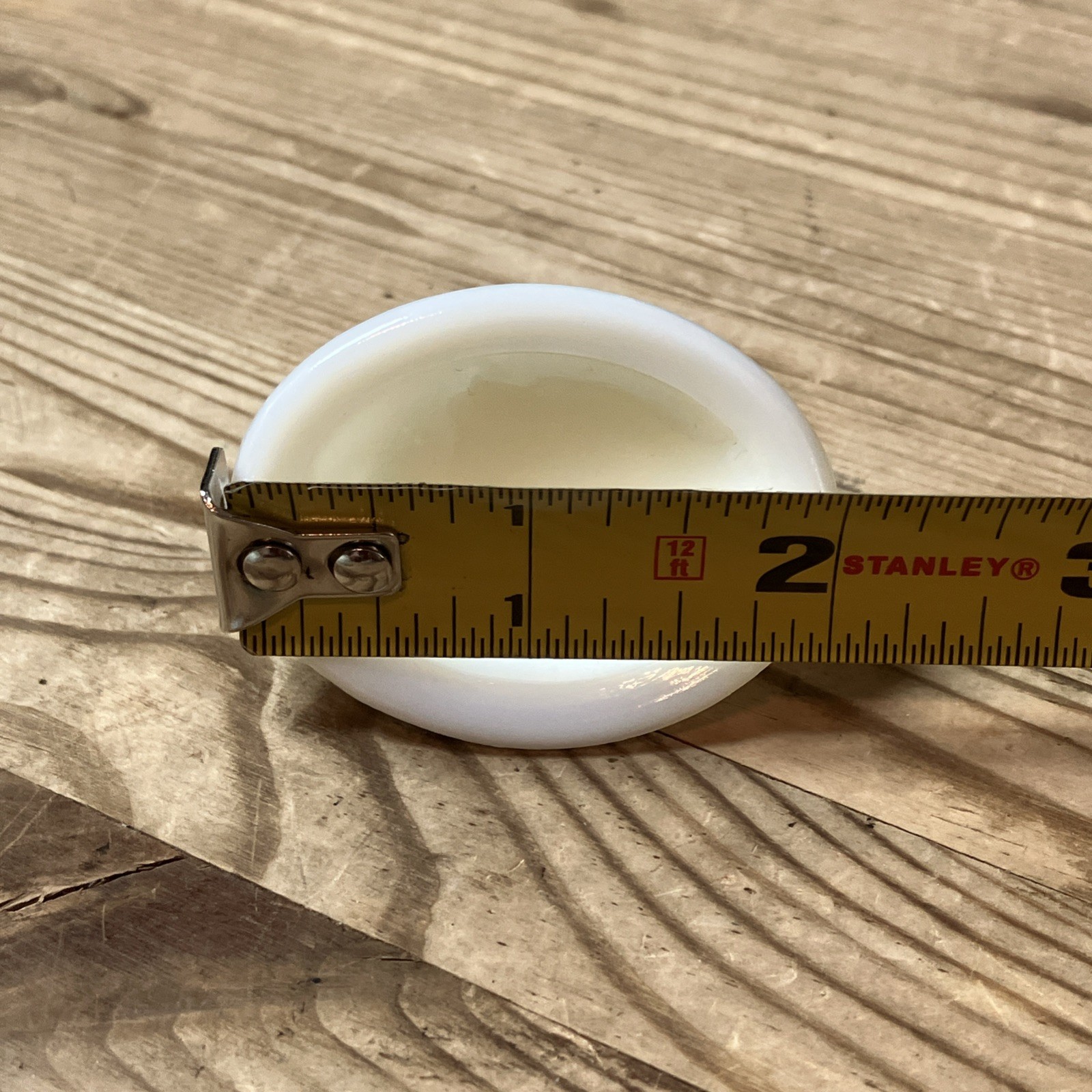 Vintage Westmoreland Opaline Milk Glass Mini Hen On Nest Salt Cellar Signed