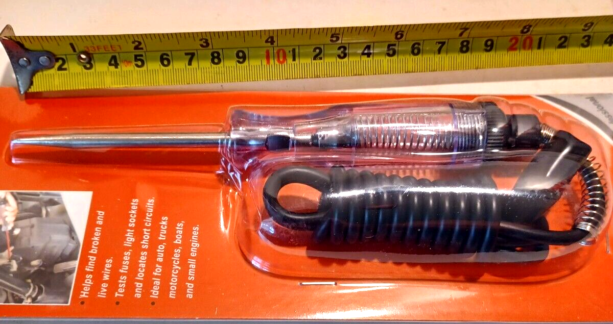 Automotive Circuit Tester 6-12V Volt Electrical Auto Test Light Probe Auto Tool