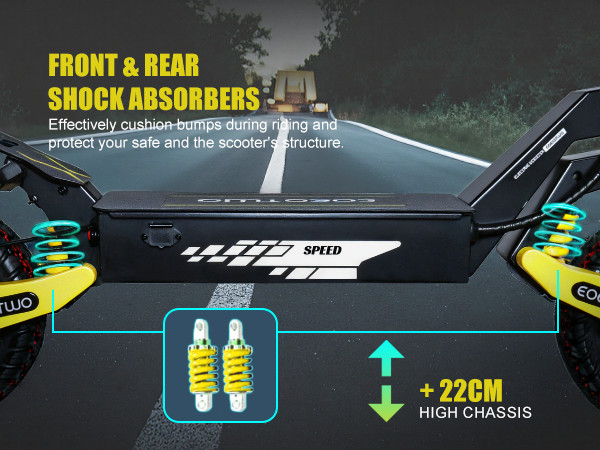 1200W Electric Scooter for Adult 48V13AH 28MPH 11'' Off-road Commuting E-Scooter