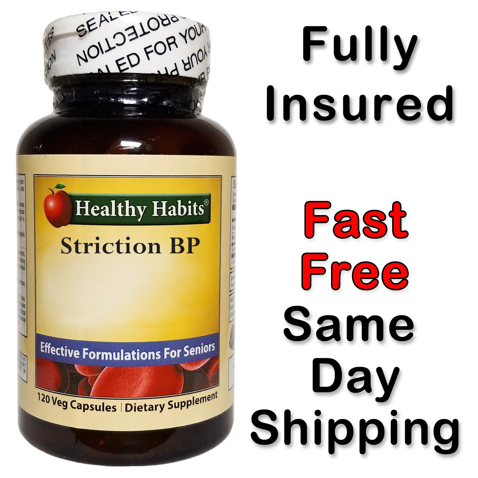 Striction BP Advanced Formula Support Healthy Blood Pressure StrictionBP