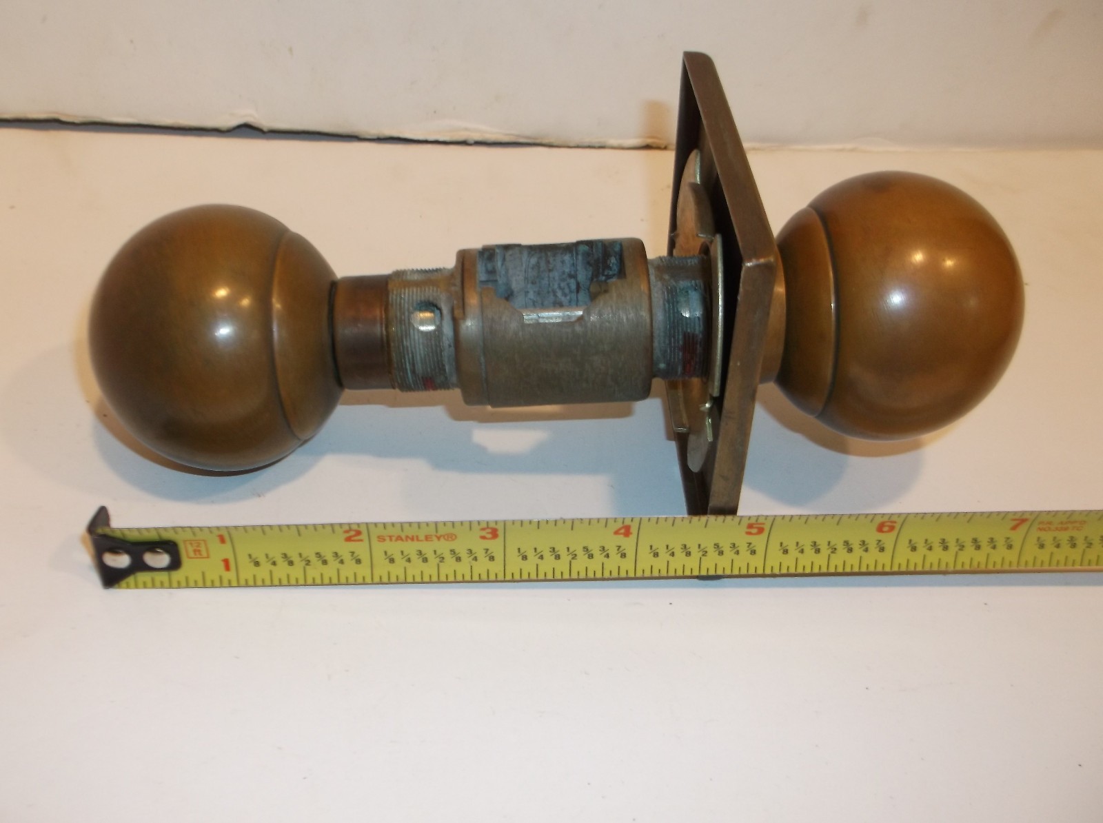 VINTAGE SARGENT DOOR KNOB & SPRING LATCH #7 804 H Interior Door