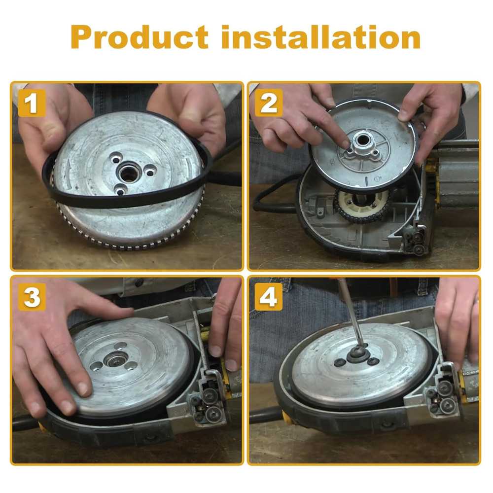 4 Pack 650721-00 Bandsaw Rubber Tires Replacement for Dewalt Band Saw Tires a...