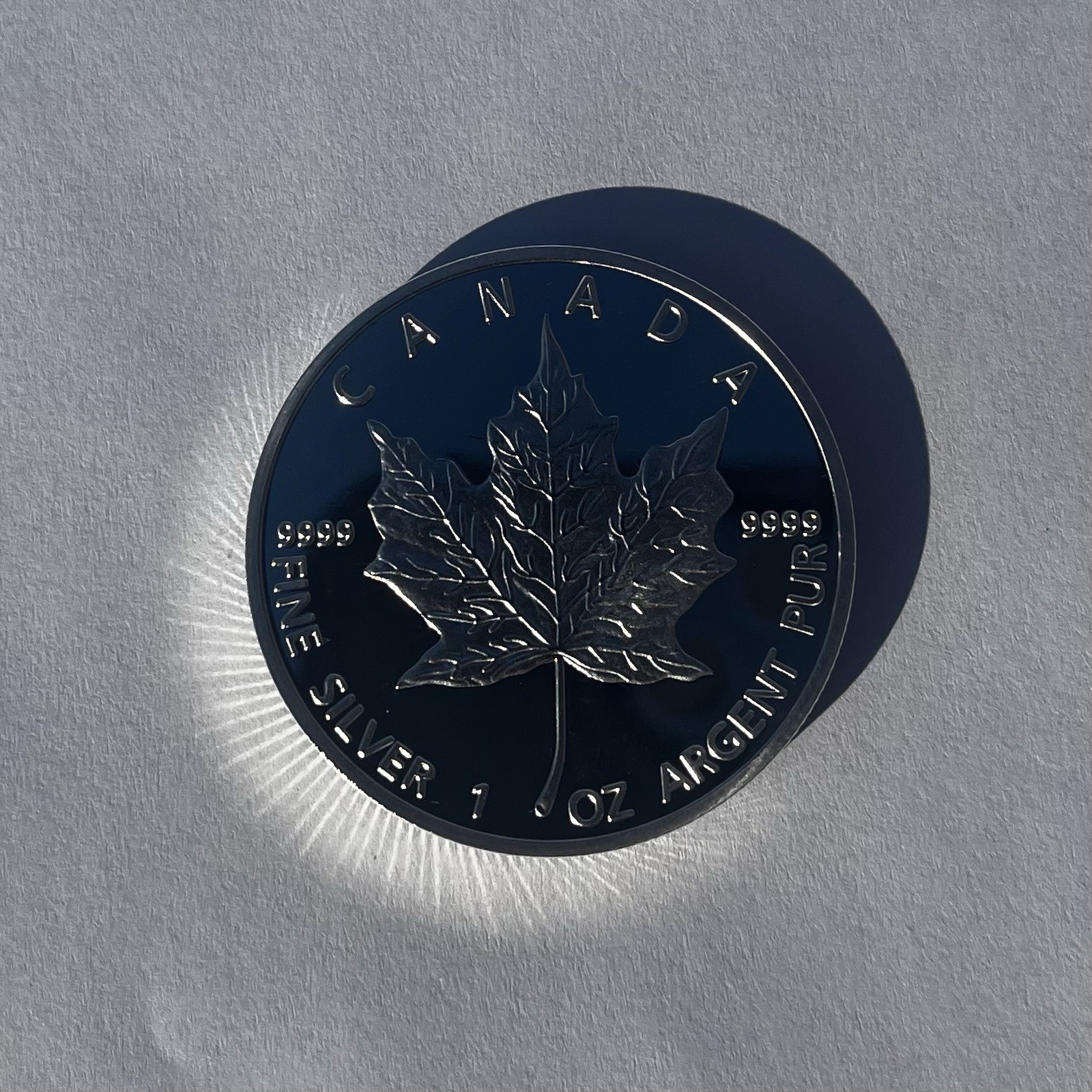 Canadian Mint 2013 Maple Leaf Silver Coins 0.9999 Fine