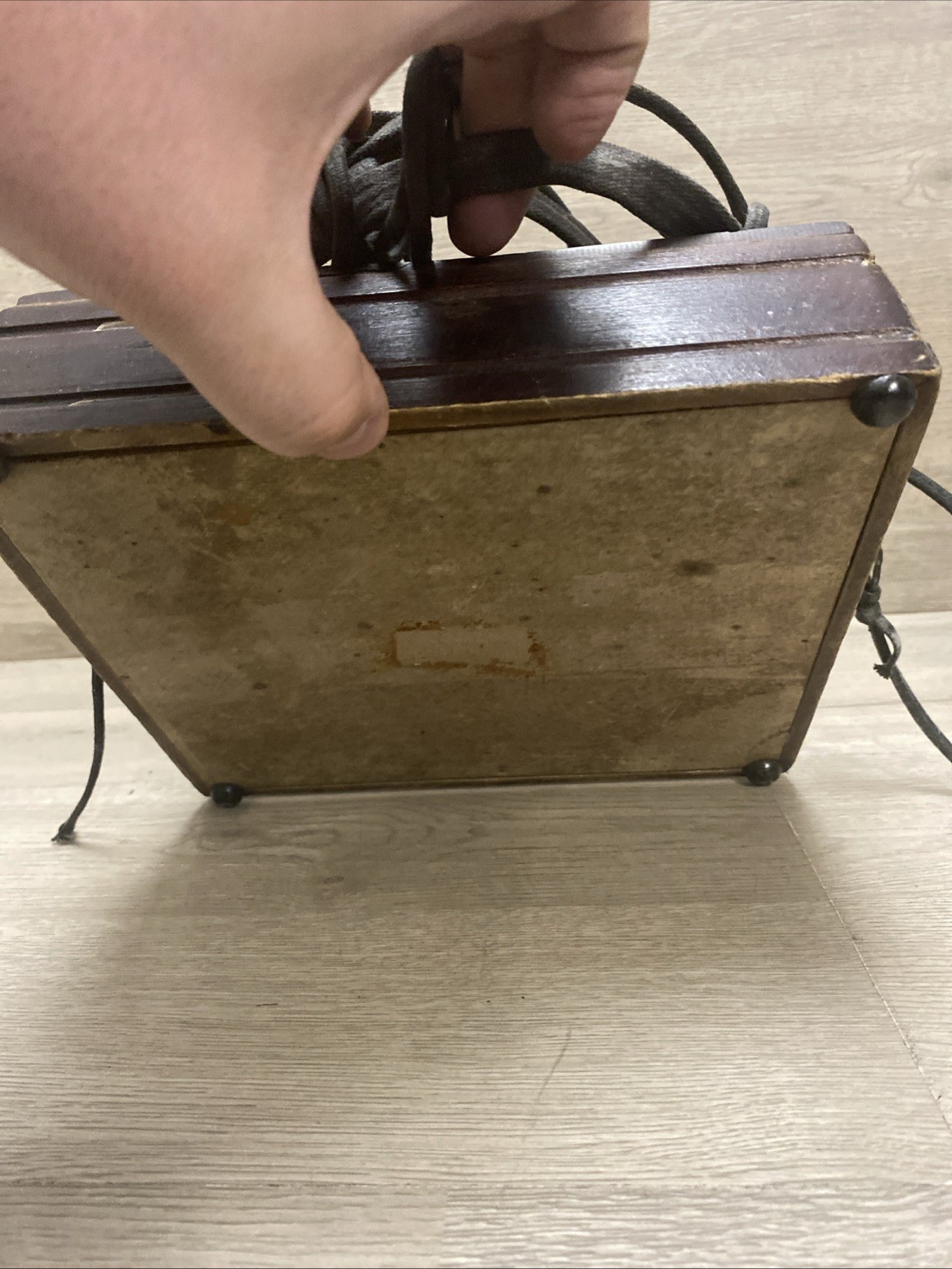 1920'S STEINITE LABORATORIES CRYSTAL COMMUNICATION SET W: 2 HEADSETS