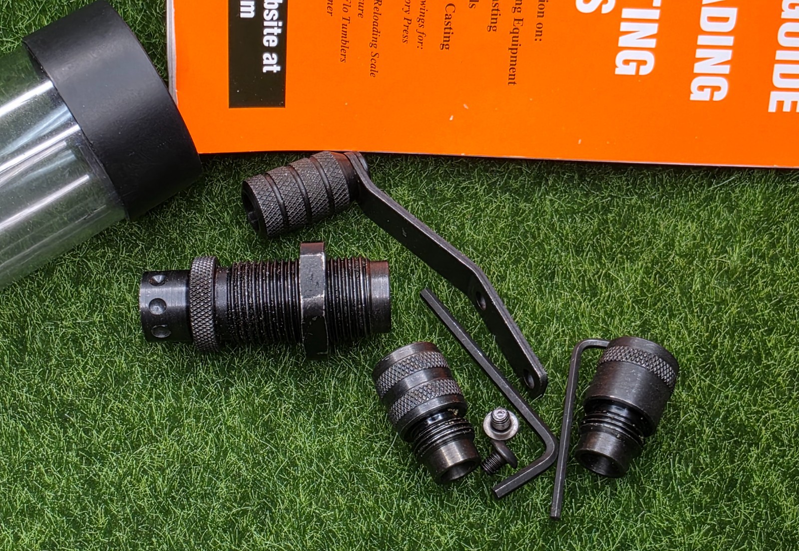 Lyman #7767700 Brass Smith Reloading Powder Measure, 2 Dual Drop Tubes