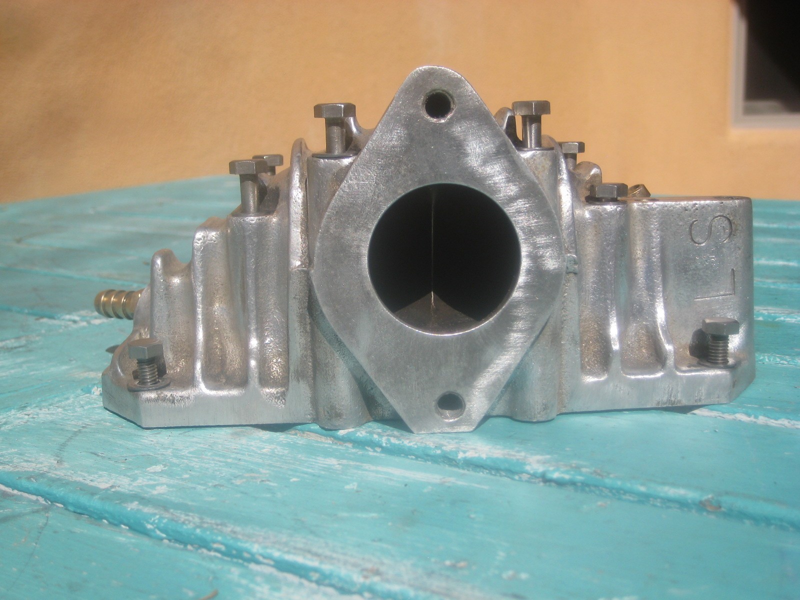 L-S Kawasaki 440 550 JS SX Hi Performance Old School Exhaust Manifold W/Bolt Kit