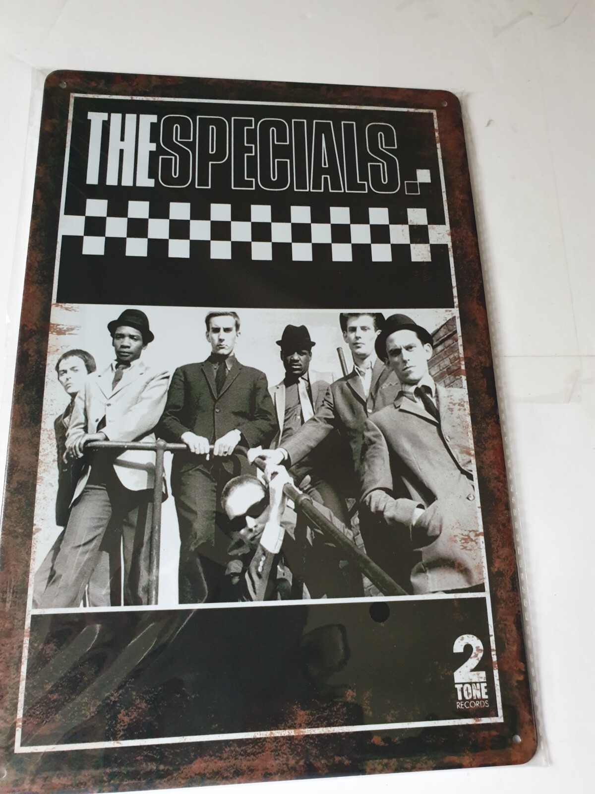 The Specials Black & White Metal Sign Plaque Ska/Mods poster Retro FREE P&P