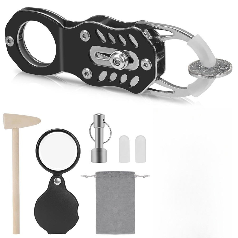Coin Tester Kit with Portable Metal Tester and Precision Calipers for Accuracy