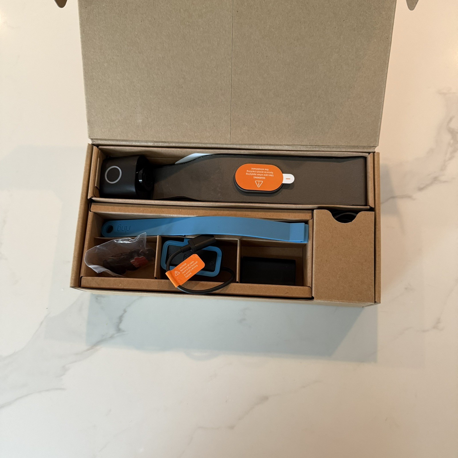 Ring Car Cam Dashboard Camera Outdoor Security Camera B08LZFPQNV Unsealed in Box