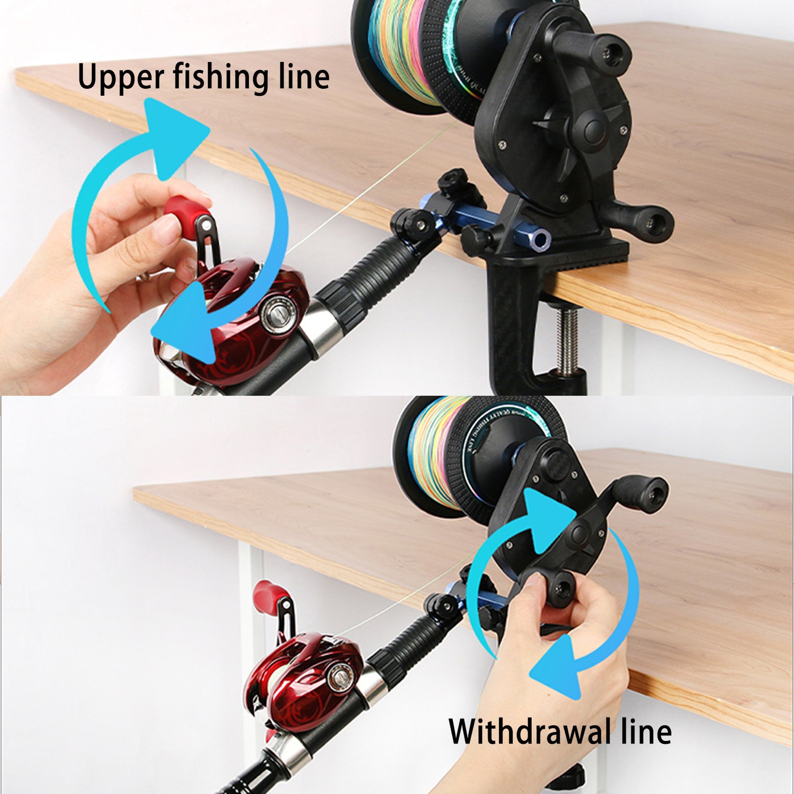 Fishing Line Spooler Winder Machine Spooling System for Spinning Fishing Reel